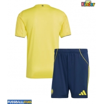 Al-Nassr Heimtrikotsatz Kinder 2025-26 Kurzarm (+ Kurze Hosen)